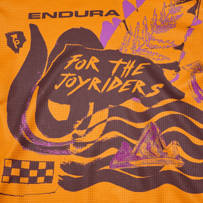Maillot ENDURA SINGLETRACK CORE Junior Mangas Curtas Laranja