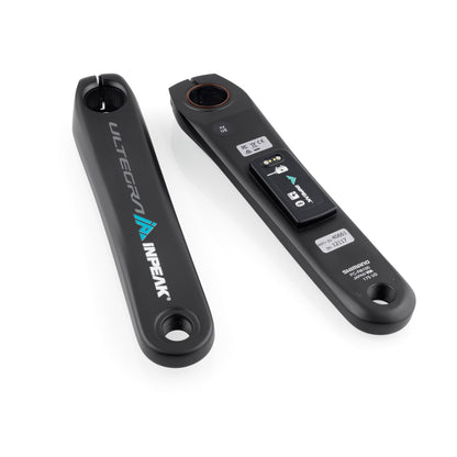 INPEAK POWERCRANK-E -tehomittarilla varustettu vasen kampi Shimano Ultegra R8100