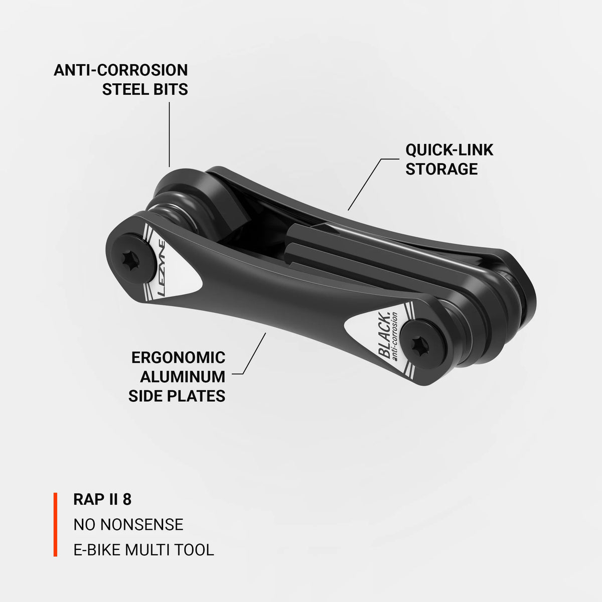 Multiherramienta LEZYNE RAP II 8