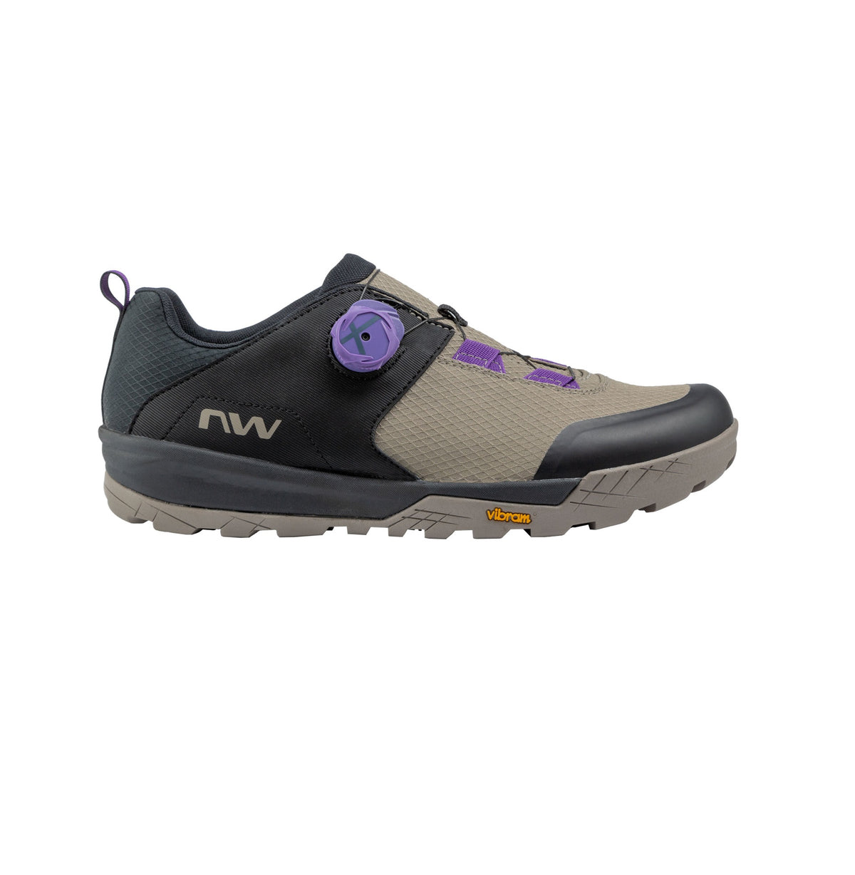 Zapatillas MTB NORTHWAVE ROCKIT PLUS Beige/Negro/Violeta