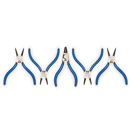 Park Tool RP-SET.2, contenido completo del kit de alicates para anillos de retención