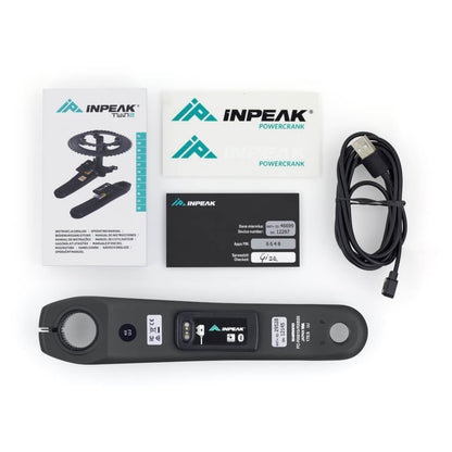 INPEAK POWERCRANK-E -tehomittarilla varustettu vasen kampi Shimano GRX RX810/820