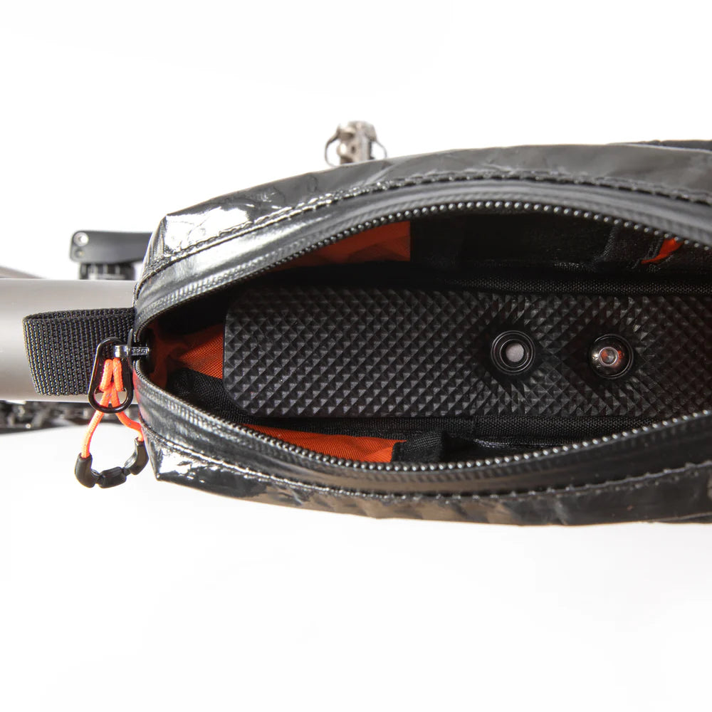 Torba na ramę RESTRAP RACE TOP TUBE BAG SHORT 1,2 L czarna