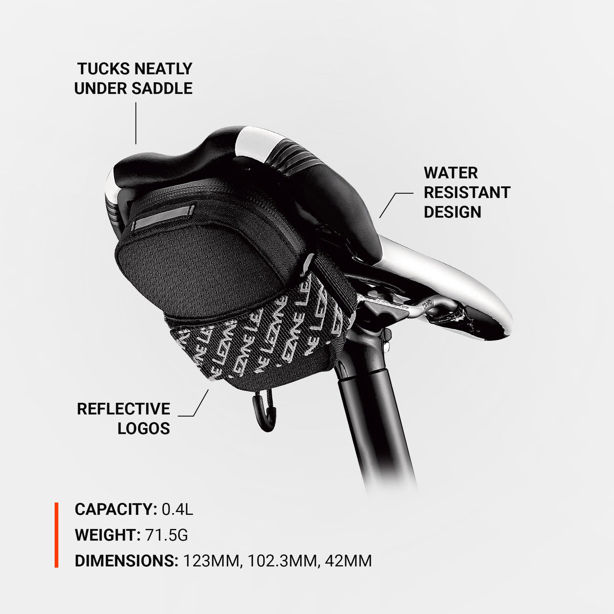 Must LEZYNE ROAD CADDY sadulakott