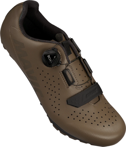 Gravel kolesarski čevlji MAVIC COSMIC BOA SPD Rjava