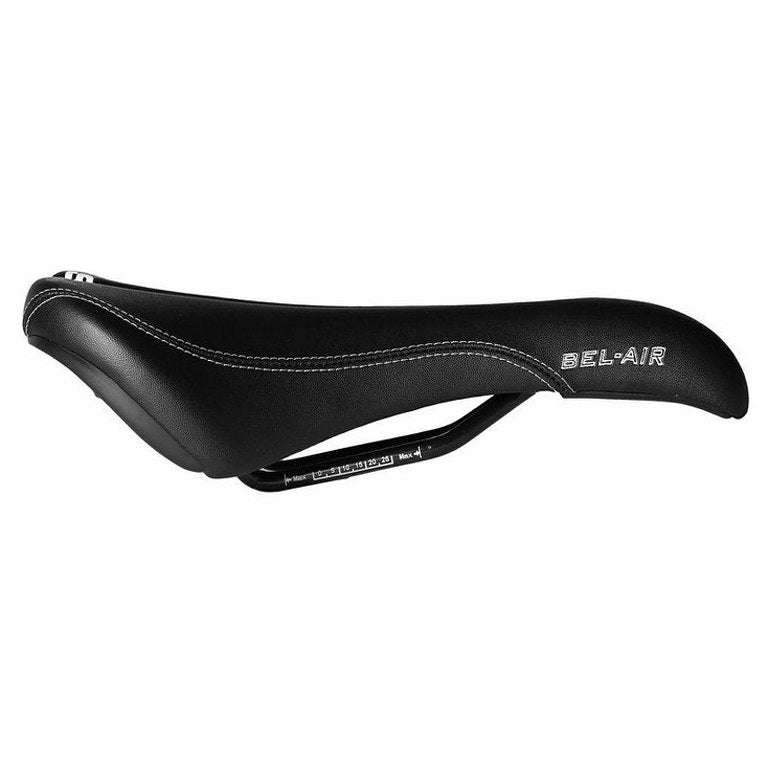 SDG BEL-AIR RL Selim com carris de aço Preto/Branco