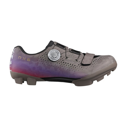 Scarpe MTB XC/gravel SHIMANO RX600 da donna grigio/viola