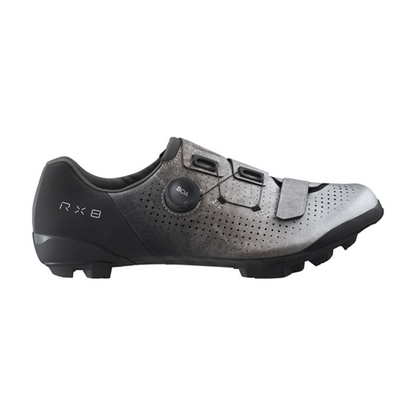 Scarpe MTB XC/Gravel SHIMANO RX801 Argento