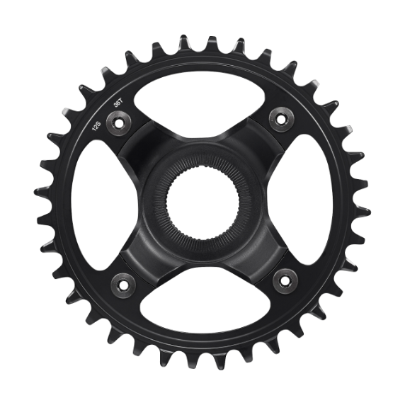 Plateau Mono E-Bike SHIMANO SM-CRE80-12-B 12V Ligne de chaine 53mm