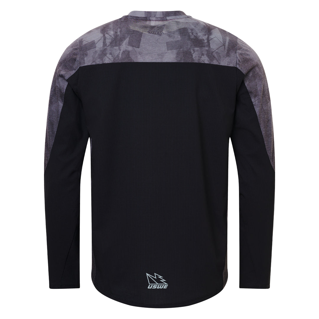 Maillot USWE SPOKE MTB Manches Longues Noir
