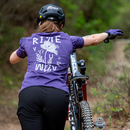 Maglia NORTHWAVE XTRAIL 2 Donna Maniche Corte Viola