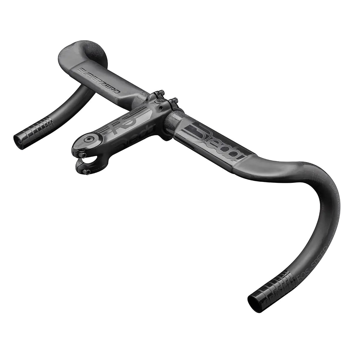 Cintre Gravel DEDA SUPERZERO CARBONE UD POB Finish Flare 16°