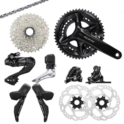 Grupset SHIMANO 105 Di2 R7170 2x12V