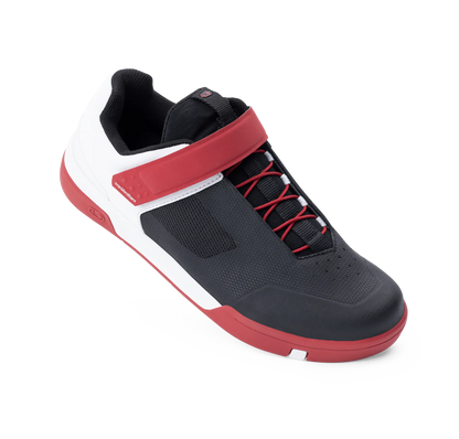 Scarpe MTB CRANKBROTHERS STAMP SPEED LACE FLAT Nere/Rosse/Bianche
