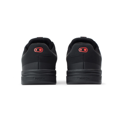Scarpe MTB CRANKBROTHERS STAMP LACE FLAT Nere/Rosse