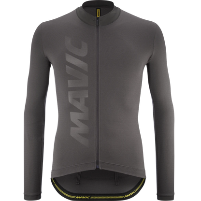 Maglia MAVIC AKSIUM Maniche Lunghe Grigio