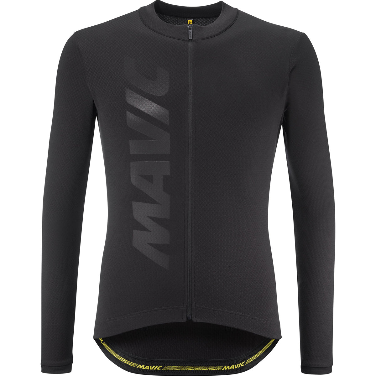 Maillot MAVIC AKSIUM THERMO Lange Mouwen Zwart