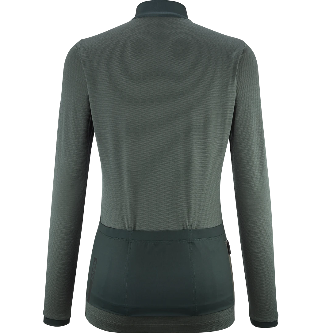 MAVIC AKSIUM Langarm Trikot Damen Grün