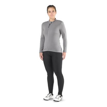 Dres MAVIC AKSIUM THERMO Ženske Dolge Rokave Siva