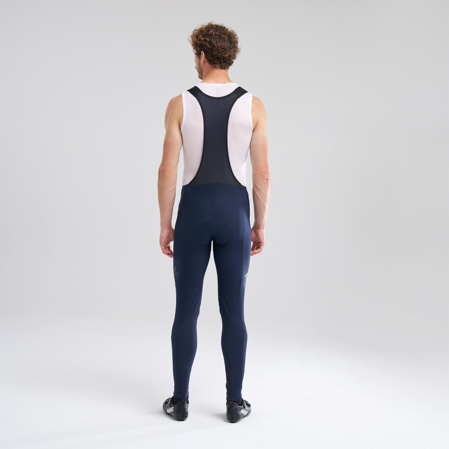 Cuissard Long à Bretelles MAVIC AKSIUM THERMO Bleu