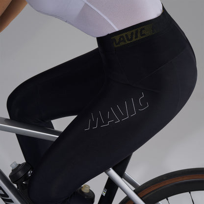 Lång Cykelbyxa MAVIC AKSIUM THERMO Dam Svart