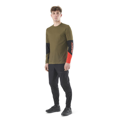 Maillot MAVIC DEEMAX ENDURO PRO Mangas Largas Caqui