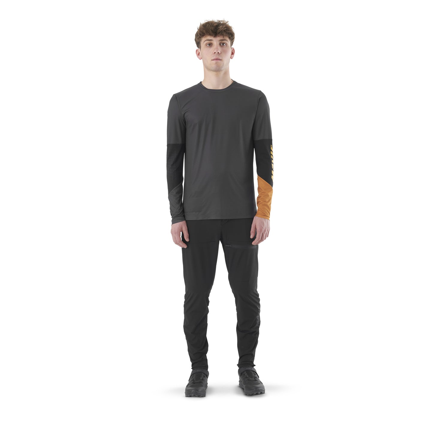 MAVIC DEEMAX ENDURO PRO Trikot Langarm Grau/Schwarz