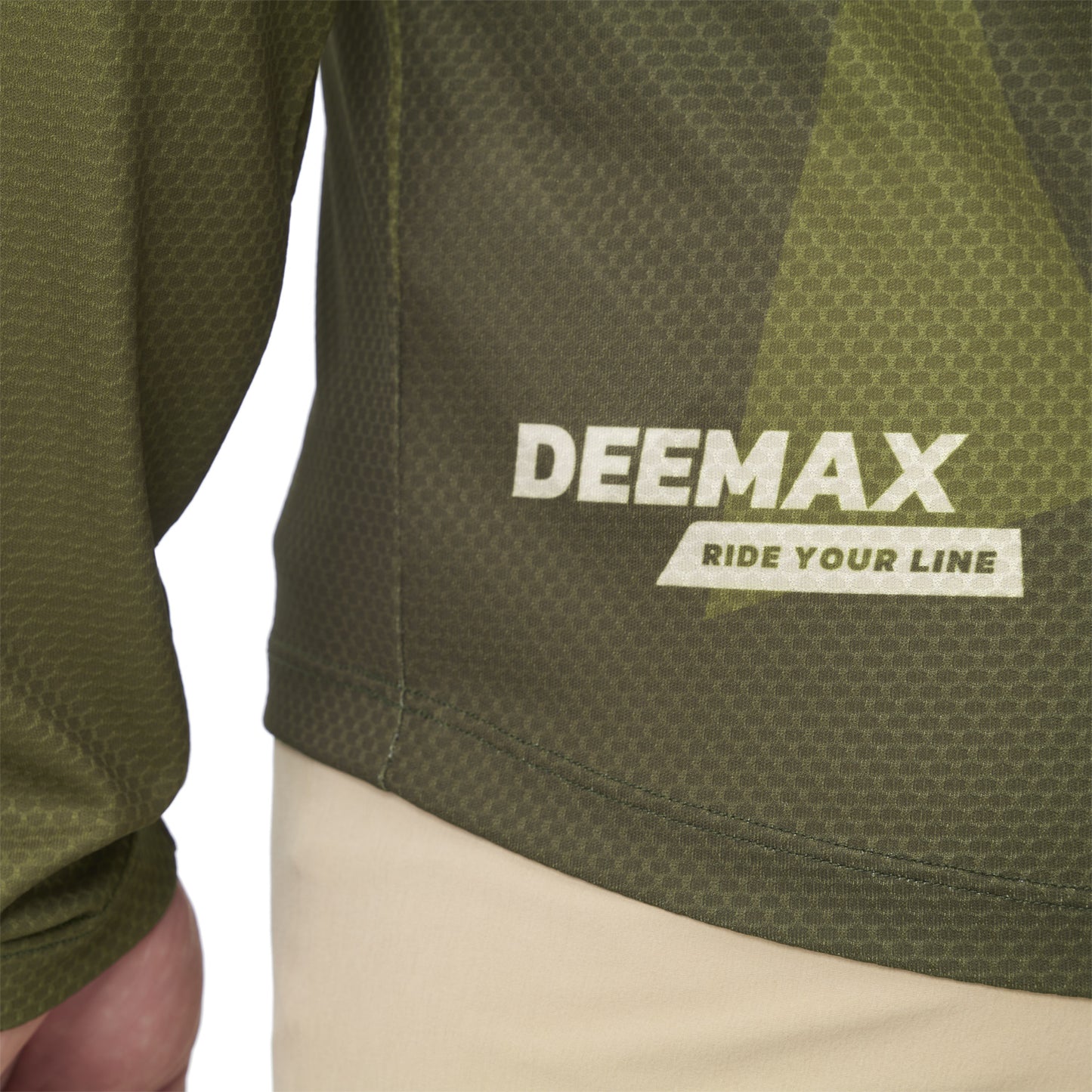 Maillot MAVIC DEEMAX ENDURO Manches Longues Camo Kaki