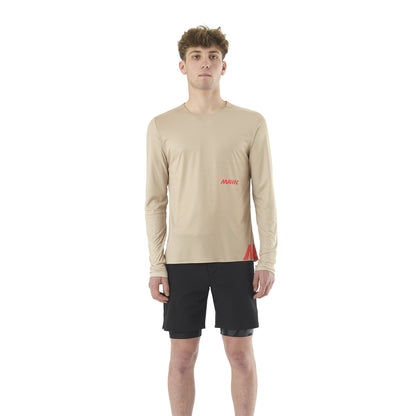 Maillot MAVIC CROSSTRAIL Mangas Largas Beige