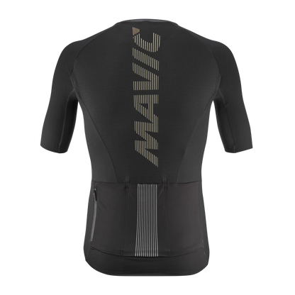 Maglia MAVIC COSMIC Maniche Corte Nera