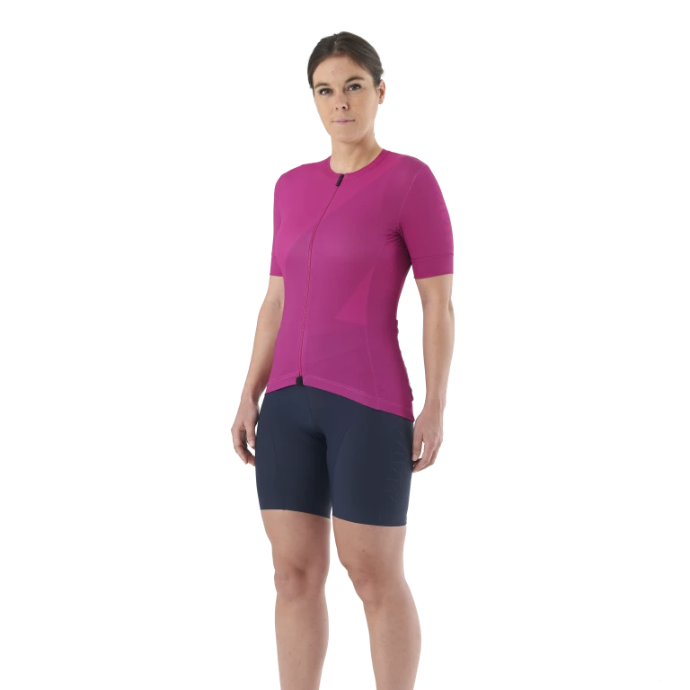 MAVIC AKSIUM GRAPHIC Maglia a maniche corte da donna Fushia