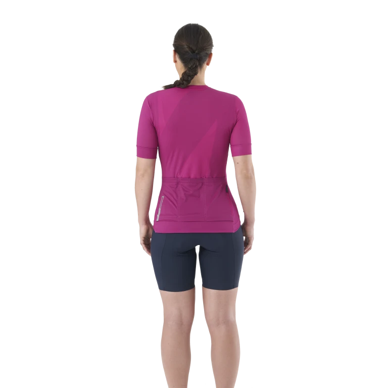 MAVIC AKSIUM GRAPHIC Maglia a maniche corte da donna Fushia