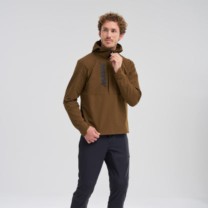 Takki MAVIC DEEMAX THERMO WIND HOODIE Ruskea