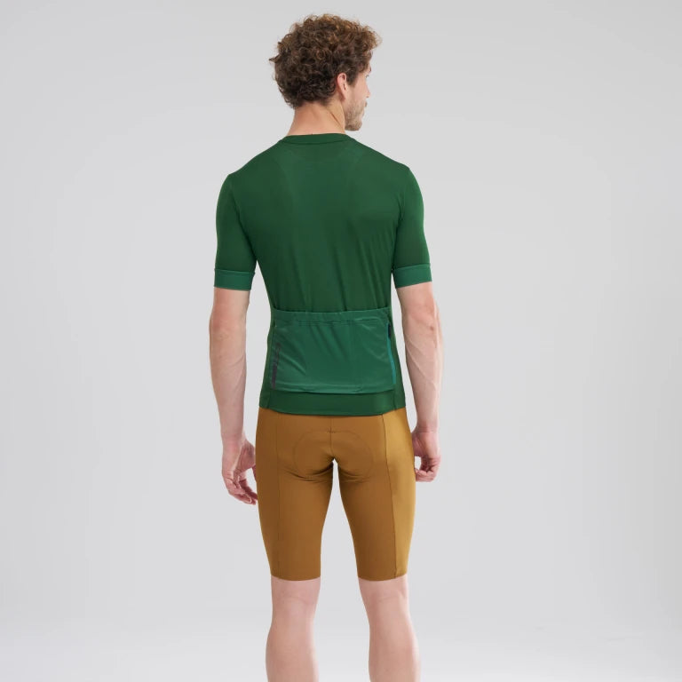 Maillot MAVIC AKSIUM Manches Courtes Vert