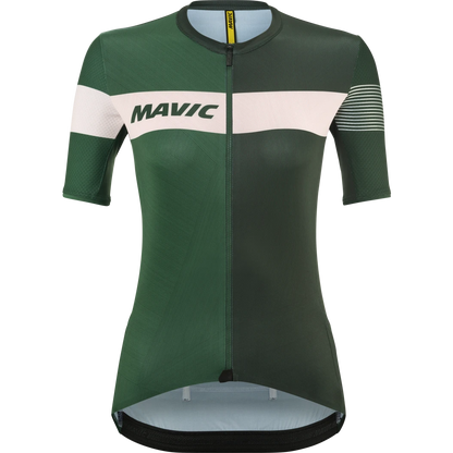 Koszulka MAVIC KSYRIUM PRO Krótki Rękaw Damska Khaki