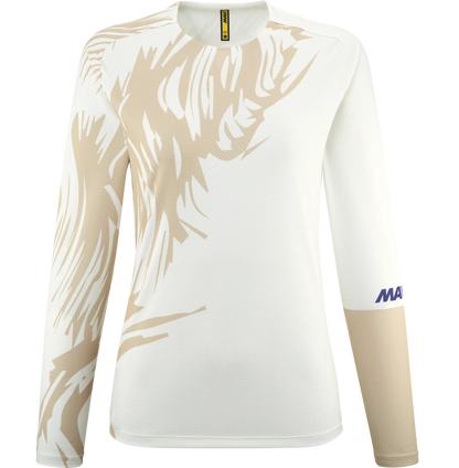 Maillot MAVIC DEEMAX ENDURO Manga Larga Mujer Blanco
