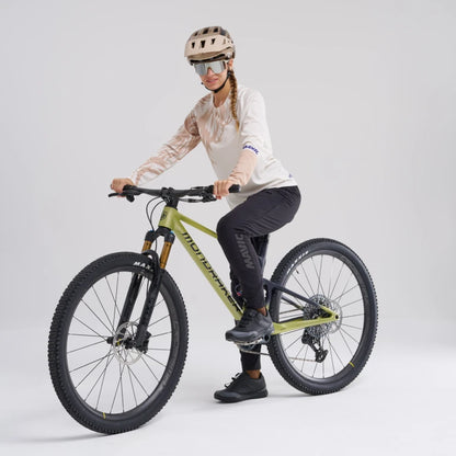 Maillot MAVIC DEEMAX ENDURO Manga Larga Mujer Blanco