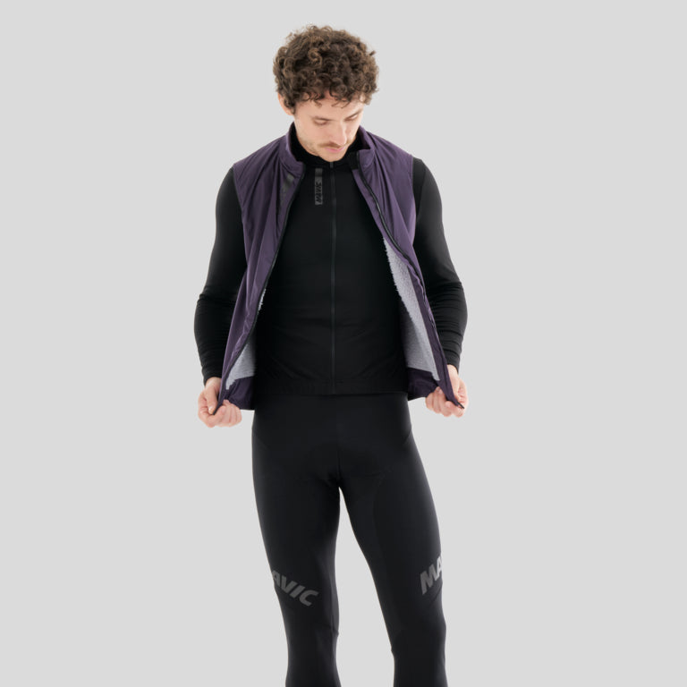 Ærmeløs jakke MAVIC KSYRIUM THERMO Purple