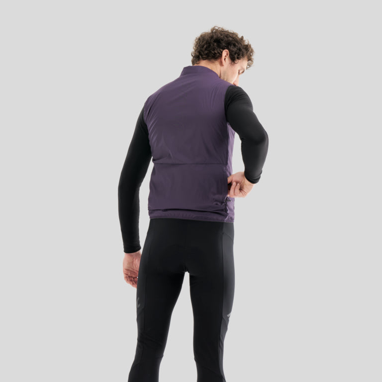 Ærmeløs jakke MAVIC KSYRIUM THERMO Purple