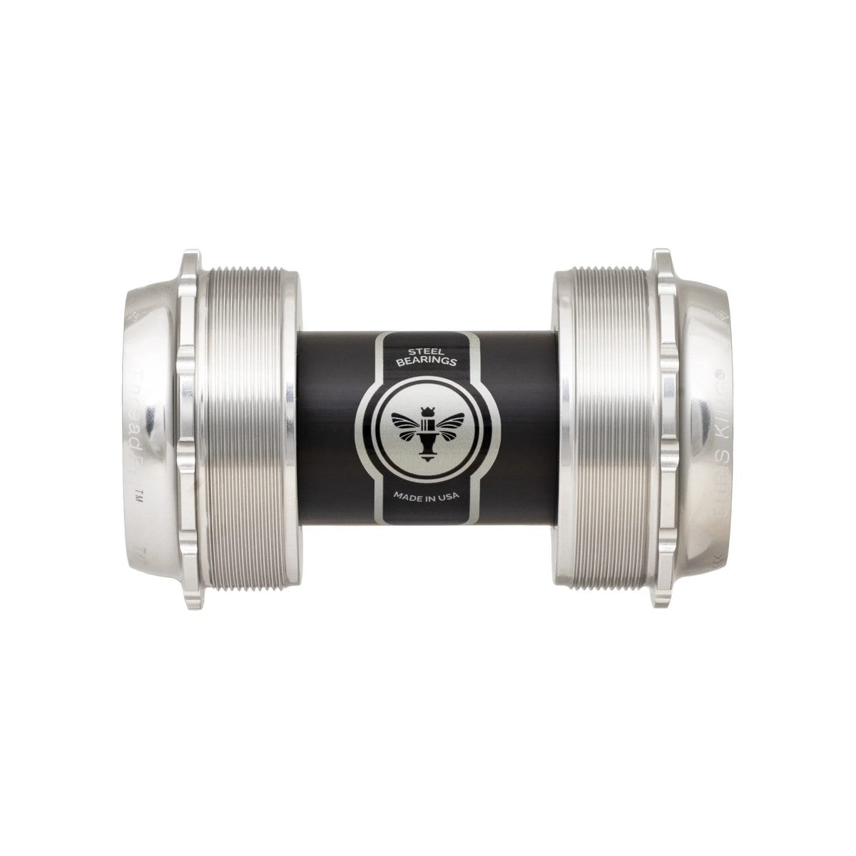 Boîtier de Pédalier CHRIS KING ThreadFit T47 24X 68/73mm Argent