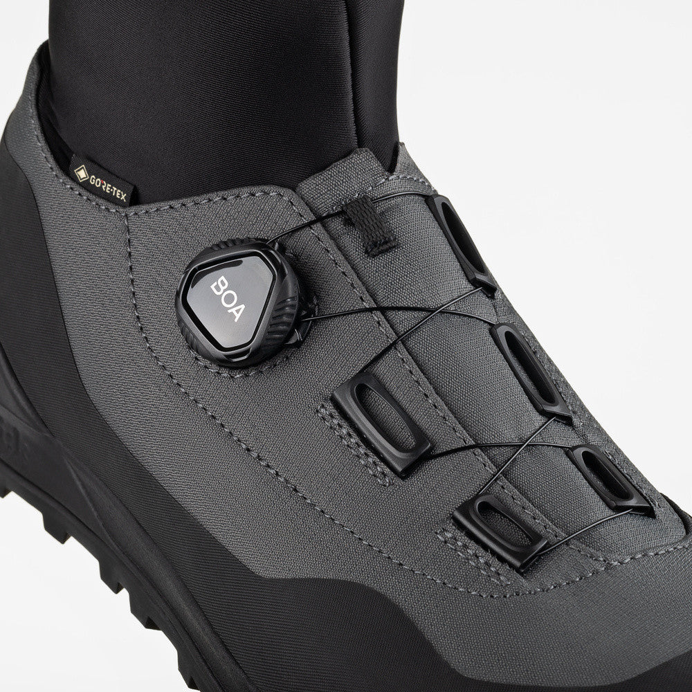 FIZIK HIVER TERRA NANUQ GTX FLAT mountainbike-sko, sort/grå