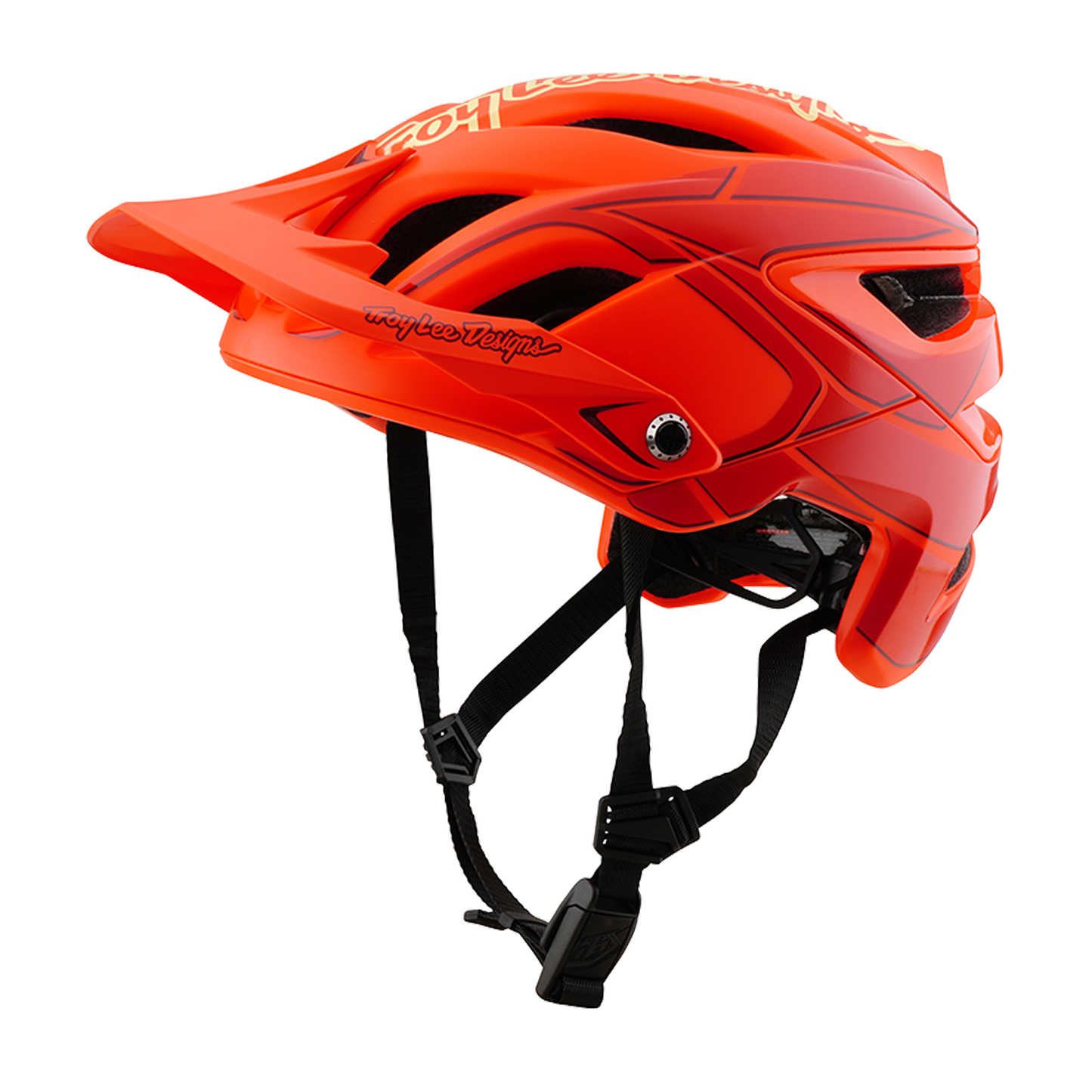 Casque VTT TROY LEE DESIGNS A3 MIPS GHOSTWING Rouge