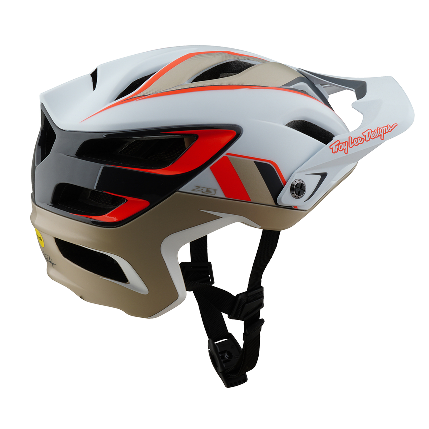 Casque VTT TROY LEE DESIGNS A3 MIPS INTAKE Blanc