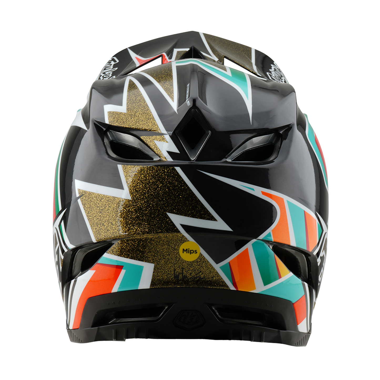 Casque VTT TROY LEE DESIGNS D4 CARBON MIPS Frames Noir/Or