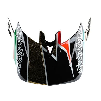 Kask MTB TROY LEE DESIGNS D4 CARBON MIPS Frames Czarny/Złoty