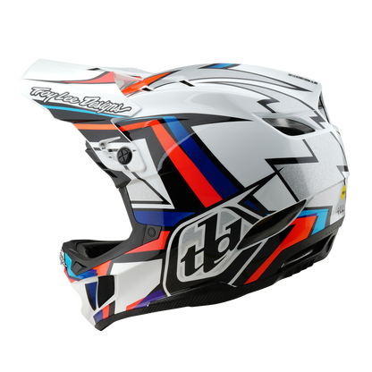 TROY LEE DESIGNS D4 COMPOSITE MIPS FRAMES MTB Helmet White/Grey