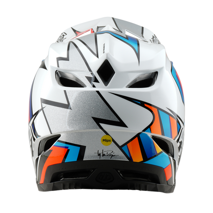 TROY LEE DESIGNS D4 COMPOSITE MIPS FRAMES MTB Helmet White/Grey