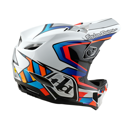 TROY LEE DESIGNS D4 COMPOSITE MIPS FRAMES MTB Helmet White/Grey