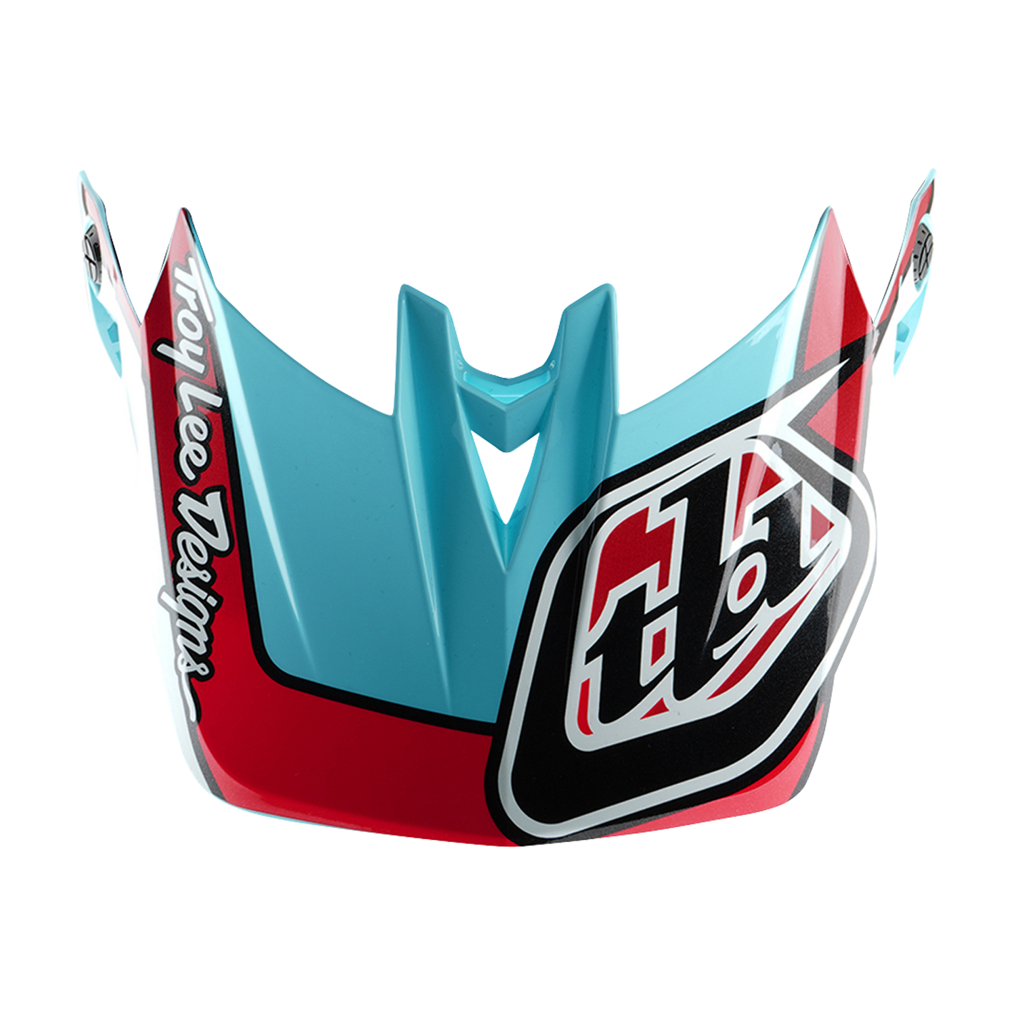 Casque VTT TROY LEE DESIGNS D4 POLYACRYLITE MIPS LINEAR Bleu
