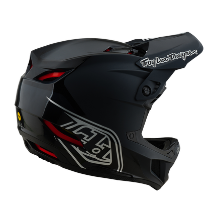 Kask MTB TROY LEE DESIGNS D4 POLYACRYLITE MIPS SHADOW Czarny